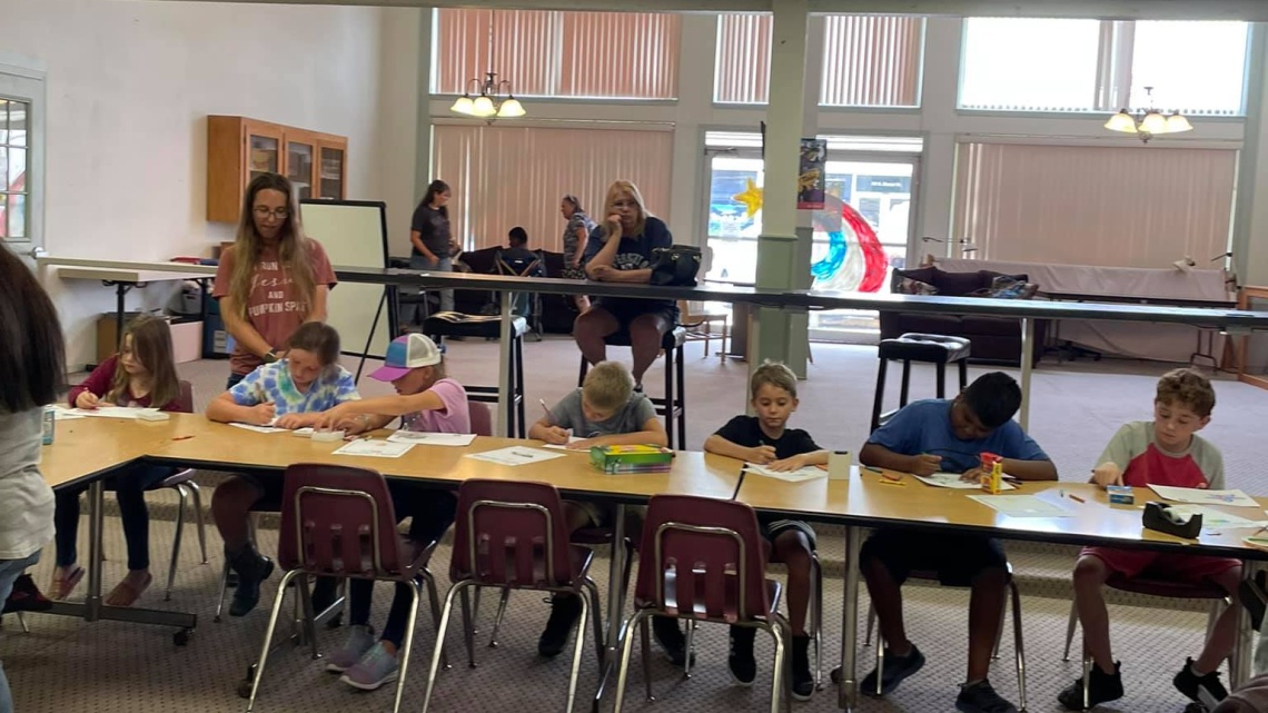 Picture towards the front of Community Room